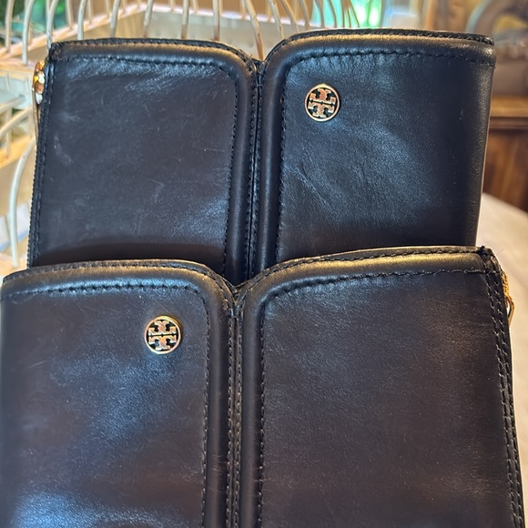 Ladies Tory Burch black leather riding boots size 6 - Picture 8 of 8